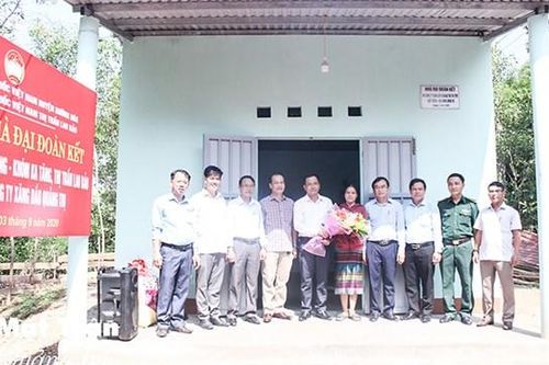 Lao Bảo (Quảng Trị): Xóa nhà tạm cho hộ nghèo