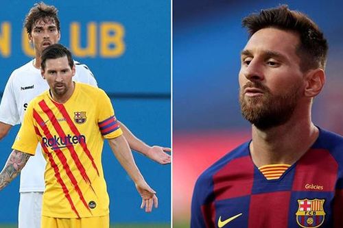 Messi nổi đóa, văng tục khi bị đối thủ vô danh theo kèm quá rát