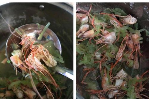 Vợ 'cười không nhặt được mồm' khi thấy món canh bí với đầu tôm chồng nấu