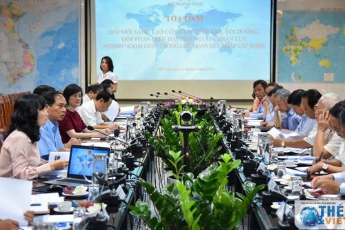 Đổi mới công tác đào tạo, bồi dưỡng, góp phần hiện đại hóa nguồn nhân lực ngành Ngoại giao