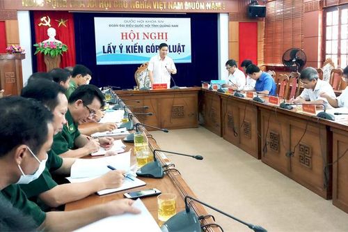 Quảng Nam: Lấy ý kiến góp ý dự thảo Luật Biên phòng Việt Nam