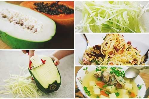 Khi gặp những bệnh này, bạn đừng ra hiệu thuốc tây lấy quả đu đủ xanh chữa là khỏi