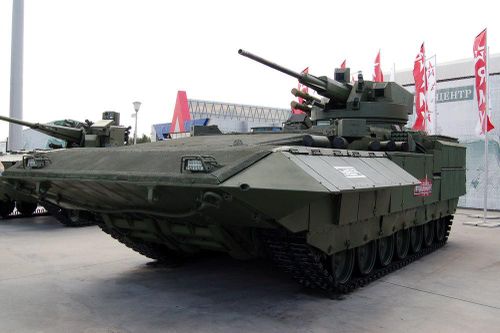 Báo Mỹ đánh giá cao xe chiến đấu bộ binh T-15 Armata của Nga
