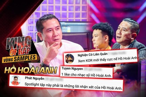 Fan King Of Rap 'lật mặt' vì Hồ Hoài Anh nhận xét quá công tâm, đầy chuyên môn: 'Ai từng chê phải hối hận rồi'