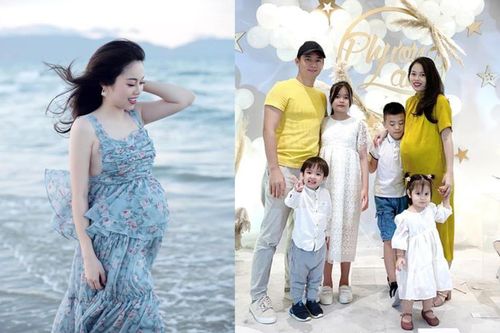 'Tái xuất' sau 2 tháng 'ở ẩn', nhan sắc của hotmom Hằng Túi ở những tháng cuối thai kỳ gây bất ngờ