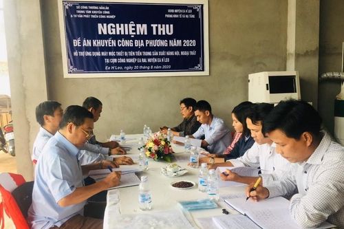 Đẩy mạnh khuyến công: 'Đòn bẩy' phát triển công nghiệp nông thôn Đắk Lắk
