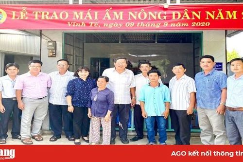 An Giang: Hỗ trợ 'Mái ấm nông dân'