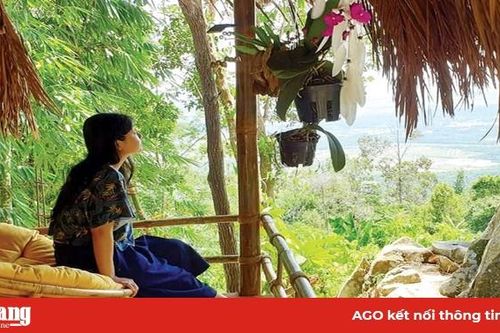 Đến 'Nhà của mây' trên núi Cấm