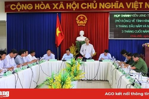 Châu Đốc: Nỗ lực, khắc phục khó khăn, đảm bảo kinh tế - xã hội phát triển