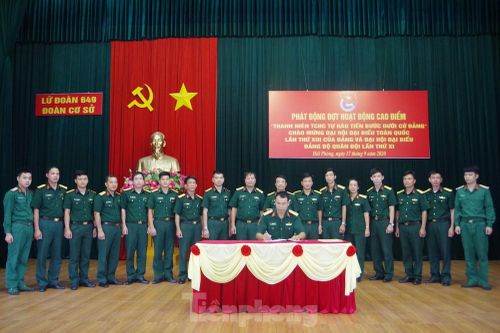 Phát động thi đua giành 3 nhất chào mừng Đại hội Đảng toàn quốc