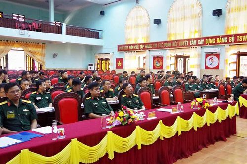 Bộ Chỉ huy Quân sự tỉnh Gia Lai thi cán bộ giảng dạy chính trị giỏi năm 2020