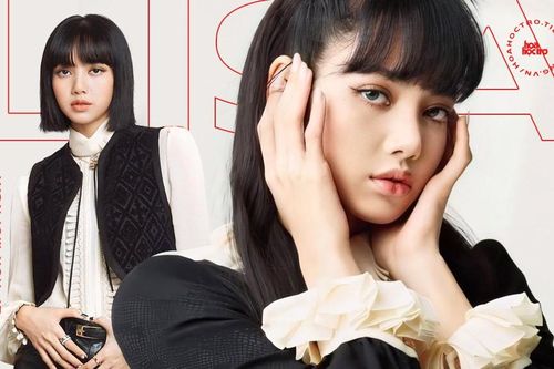 Ngạc nhiên chưa, một trong các set đồ của Lisa BLACKPINK trên ELLE Mỹ là đồ dành cho nam