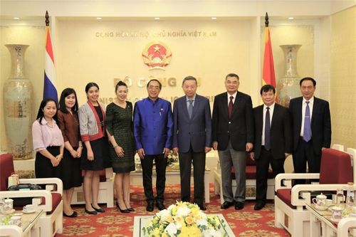 Bộ trưởng Bộ Công an Tô Lâm tiếp Đại sứ Vương quốc Thái Lan