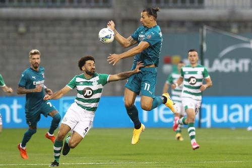Ibrahimovic ghi bàn cho Milan ở cúp châu Âu sau hơn 3.000 ngày