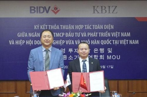 BIDV hợp tác toàn diện với KBIZ-VN