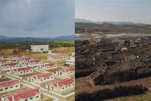 Ngắm ngôi làng 'thần tiên' được tái thiết ngay sau bão lũ ở Triều Tiên