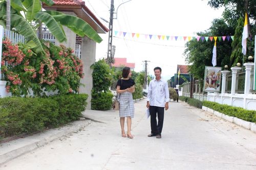 Khu dân cư nông thôn mới kiểu mẫu ở địa bàn vùng giáo tỉnh Hà Tĩnh
