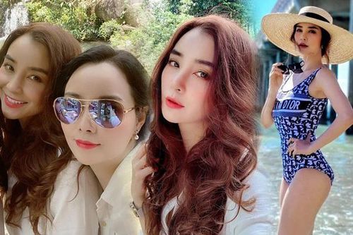'Cô Trúc' Mai Thu Huyền khoe ảnh gia đình, nhan sắc chị gái ngoài 40 xinh như mộng chiếm sóng