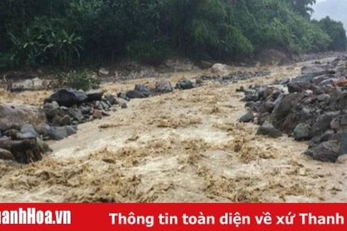 Cảnh báo lũ quét, sạt lở đất và ngập úng cục bộ tại Thanh Hóa