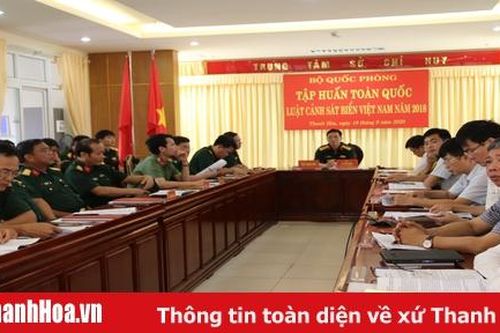 Tập huấn Luật Cảnh sát biển Việt Nam năm 2018