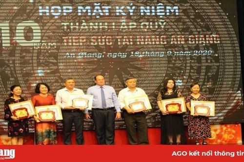 Kỷ niệm 10 năm thành lập Quỹ Tiếp sức tài năng An Giang
