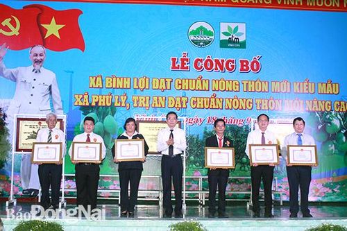 Lễ công bố xã nông thôn mới kiểu mẫu đầu tiên của Đồng Nai