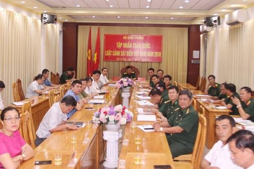 Hội nghị trực tuyến toàn quốc tập huấn Luật Cảnh sát biển Việt Nam