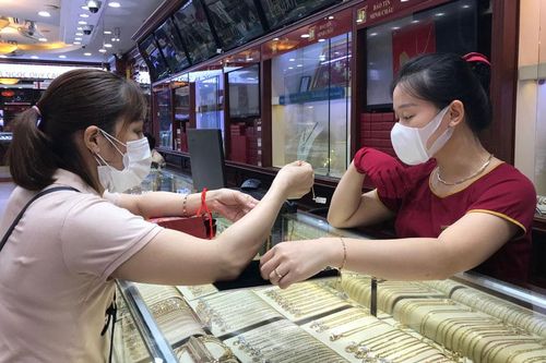 Giá vàng trong nước tăng trở lại