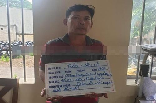 Bắt đối tượng dâm ô con gái riêng của người tình