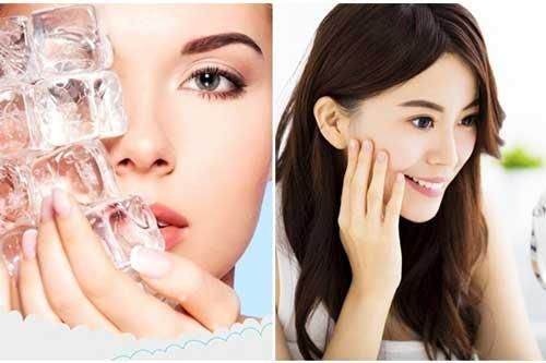 Tổng hợp các tuyệt chiêu làm đẹp da nhanh chóng bằng đá lạnh