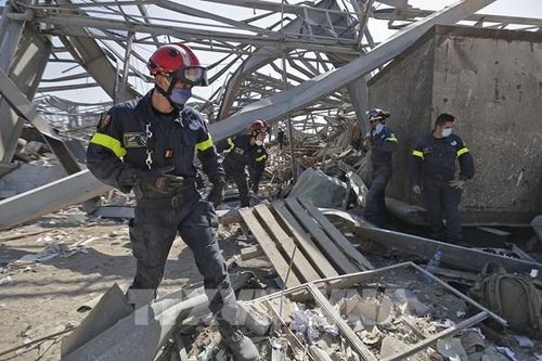Vụ nổ ở Beirut: Phát hiện 1,3 tấn pháo hoa tại cảng Beirut
