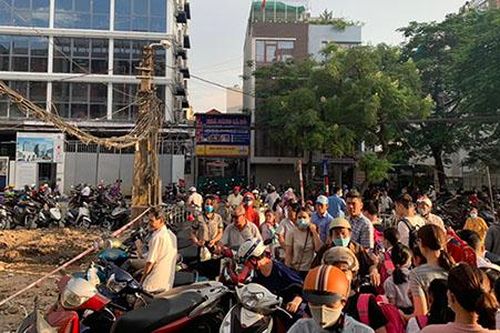 Mối lo ngại về tai nạn tiềm ẩn tại công trường không rào chắn