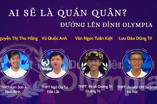 Ai sẽ là quán quân Đường lên đỉnh Olympia năm thứ 20?