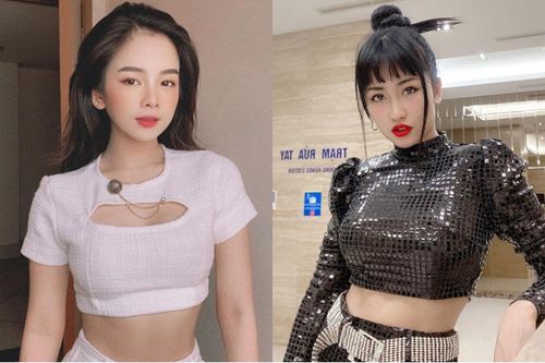 Gu ăn mặc khoe eo thon của DJ Mie và Trang Moon