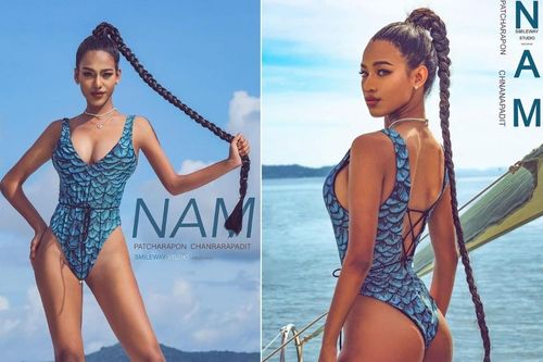 Mỹ nhân có da nâu giống H'Hen Niê cùng body bốc lửa đăng quang HH Hòa bình Thái Lan
