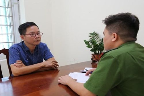 Lời khai của Phó ban Tuyên giáo Huyện ủy Tam Đảo bị khởi tố tội vu khống