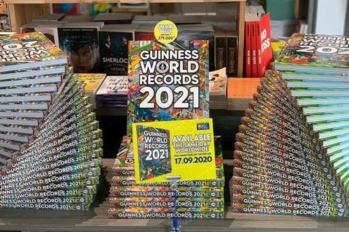 Trải nghiệm và khám phá các kỷ lục Guinness thế giới qua sách