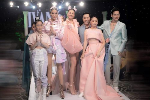 Thanh Hằng, Lan Khuê diện đồ màu sắc, thần thái sáng rực 'cân trọn' vedette sàn diễn