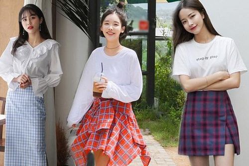 Những kiểu chân váy kẻ caro xinh xắn, chị em diện lên vừa nổi bật lại 'hack' tuổi triệt để