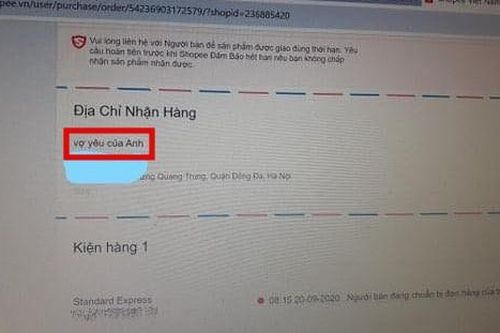 Cô gái được anh shipper gọi 'vợ yêu của anh ra nhận đồ', khi biết lý do ai cũng buồn cười