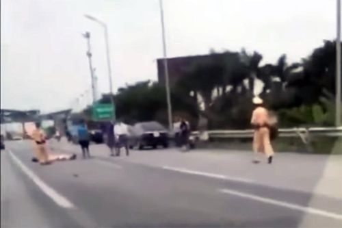 Xác định thanh niên chạy xe phân khối lớn tông gãy chân CSGT