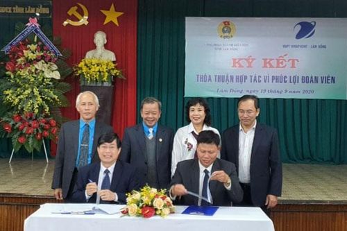 Ký kết thỏa thuận hợp tác vì phúc lợi đoàn viên