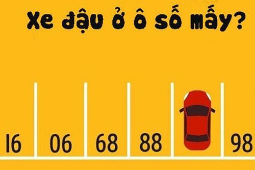 Đố bạn xe ô tô đang đỗ ở ô số mấy?
