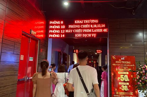 Trung tâm Chiếu phim Quốc gia tưng bừng khai trương 8 phòng chiếu
