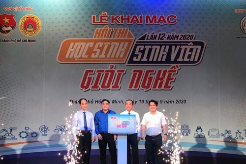 TP. HCM: Khai mạc Hội thi 'Học sinh, sinh viên giỏi nghề năm 2020'