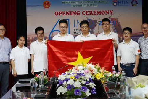 6 thành viên Việt Nam tranh tài tại kỳ thi Olympic Toán quốc tế 2020
