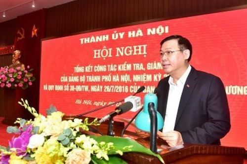 Hà Nội đặc biệt coi trọng công tác kiểm tra, giám sát