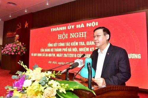 Bí thư Hà Nội: Đấu tranh không khoan nhượng với tiêu cực, tham nhũng