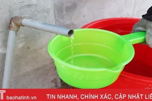 Vì sao hơn 200 hộ dân xã Cẩm Thành thiếu nước sinh hoạt?