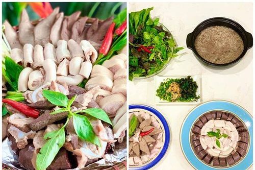 Mát trời nấu lẩu cháo lòng